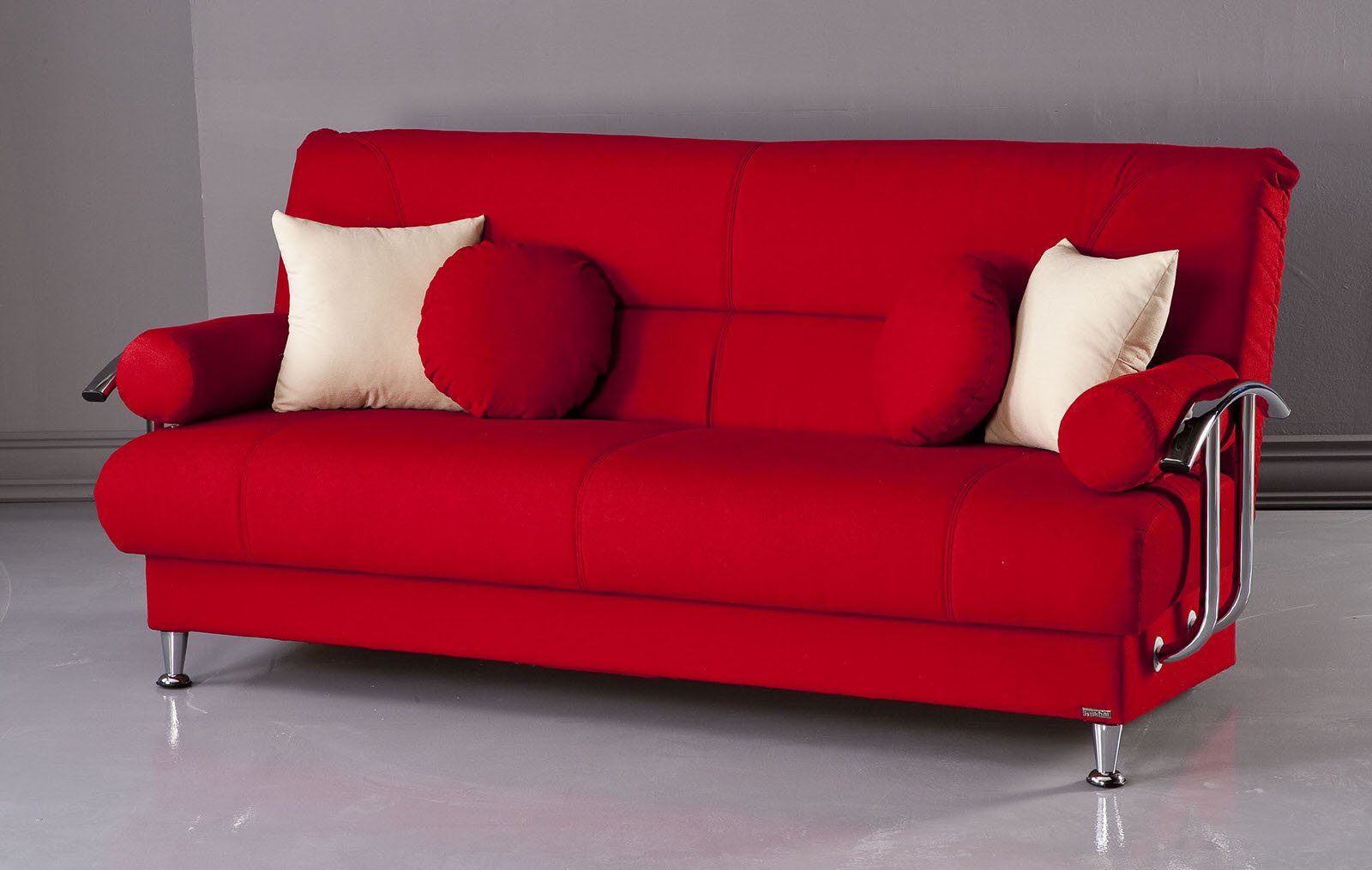 Best Tetris Red Convertible Sofa Bed by Sunset