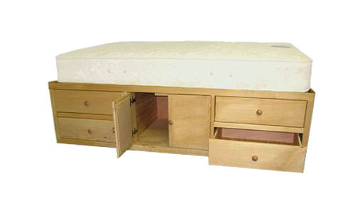 Unfinished Bunk Beds on 2dr Bed Size Twin Full Queen Eastern King Finish Color Unfinished Bed