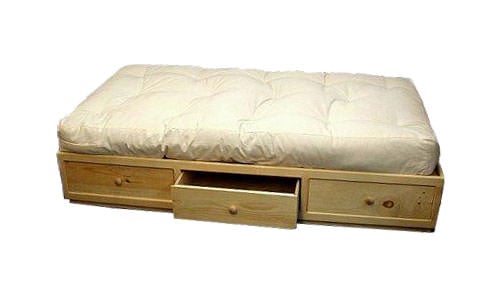 Furniture Captains  on Captain Bed W 3 Drawers  Delroc Furniture