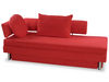 Nubo Red Microfiber Queen Size Sofa Bed by At Home USA (At Home USA)