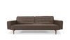 Silenos Plus Sofa Bed Dark Brown Begum by Innovation (Innovation USA)