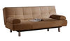Aruba Casual Convertible Deluxe Khaki Sofa Bed by Lifestyle (Lifestyle Solutions)