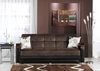 Luna Chocolate Sofa Bed by Sunset (Sunset International (Istikbal))
