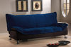 San Juan Casual Convertible Blue Sofa Bed by Lifestyle (Lifestyle Solutions)