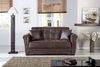 Victoria LoveSeat Sleeper in Silverado Chocolate by Sunset (Sunset International (Istikbal))