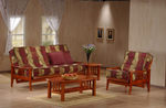 Capri Full Size Java Futon Set by J&M Furniture (J&M Furniture)