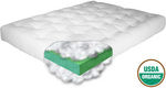 Harmony Bioflex Hybrid & Organic Cotton Mattress (The Futon Shop)